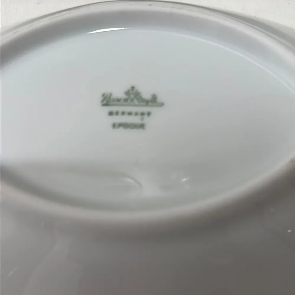 Rosenthal White Porcelain Modern Oval Serve Ware Dish Germany Epoque One Dish